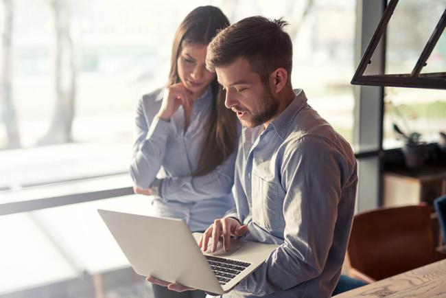 people using computer