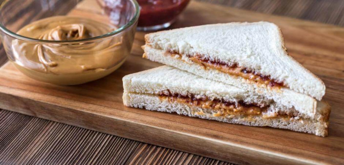 peanut butter and jelly sandwich