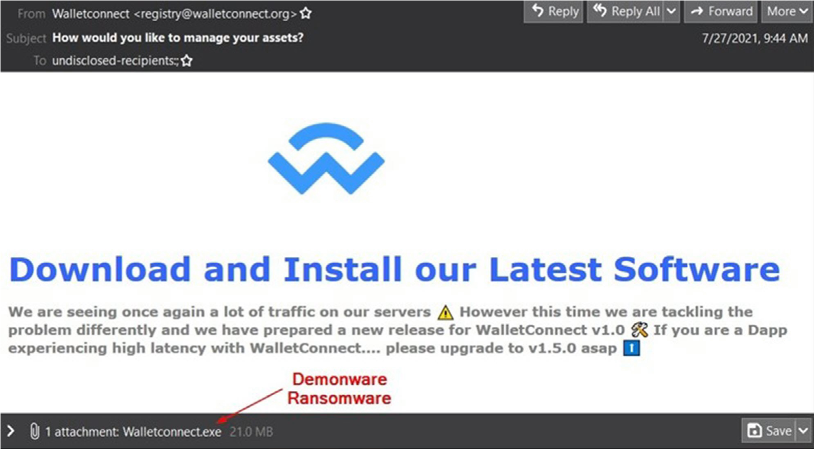 Walletconnect Phishing